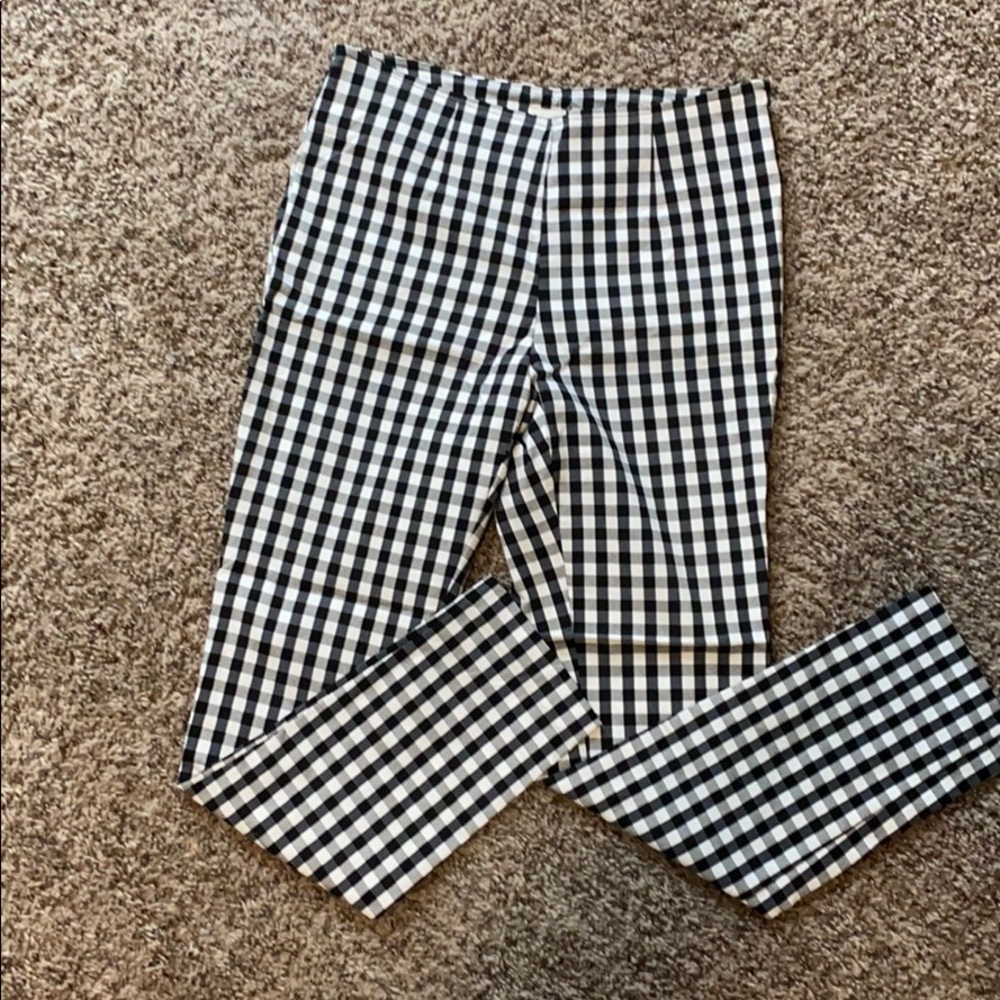 Gingham pants